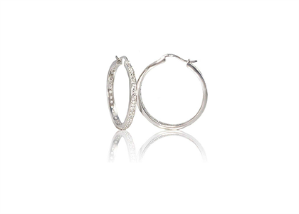 Rhodium Plated | Fashion Earrings